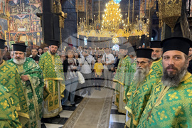 Рилски манастир - литургия - празник
