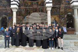 Рилски манастир - литургия - празник