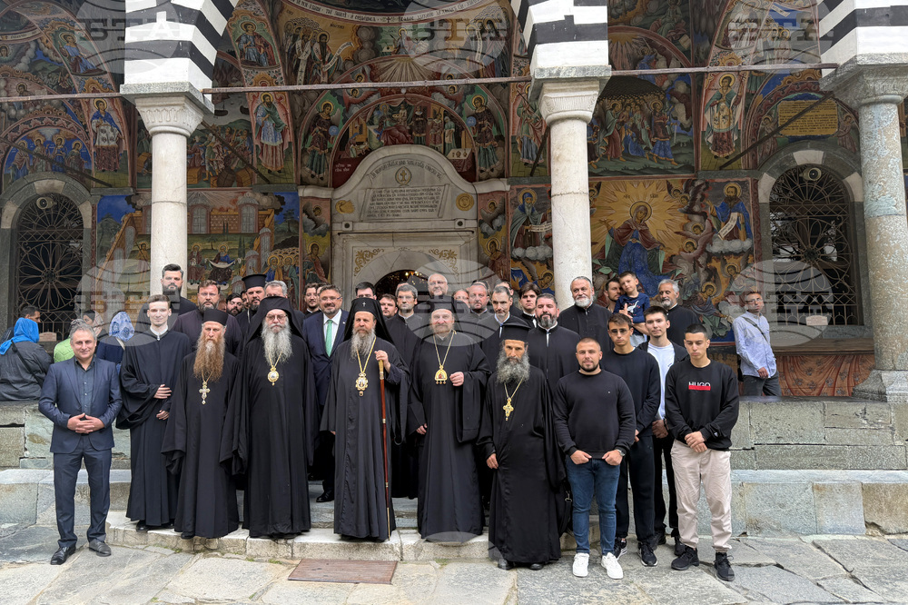 Рилски манастир - литургия - празник