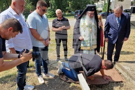 Шумен - първа копка - нов храм