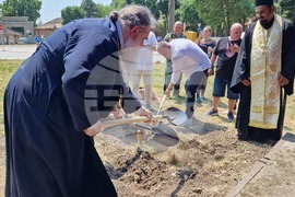 Шумен - първа копка - нов храм