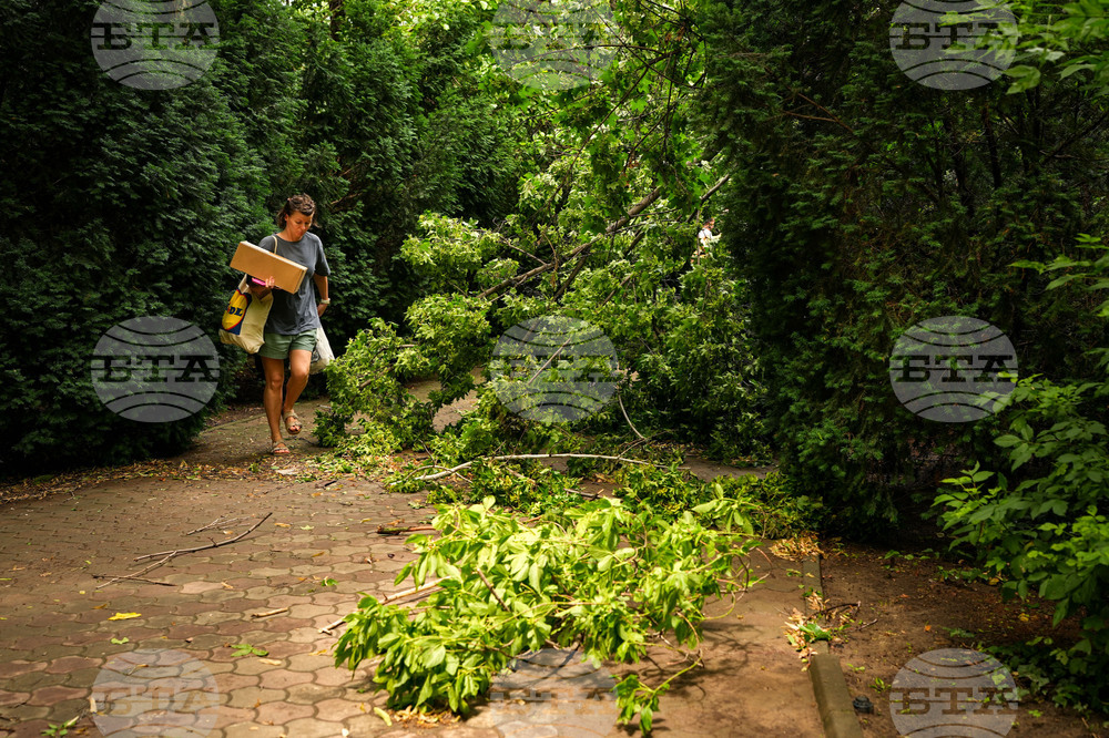 Romania Extreme Weather Storm