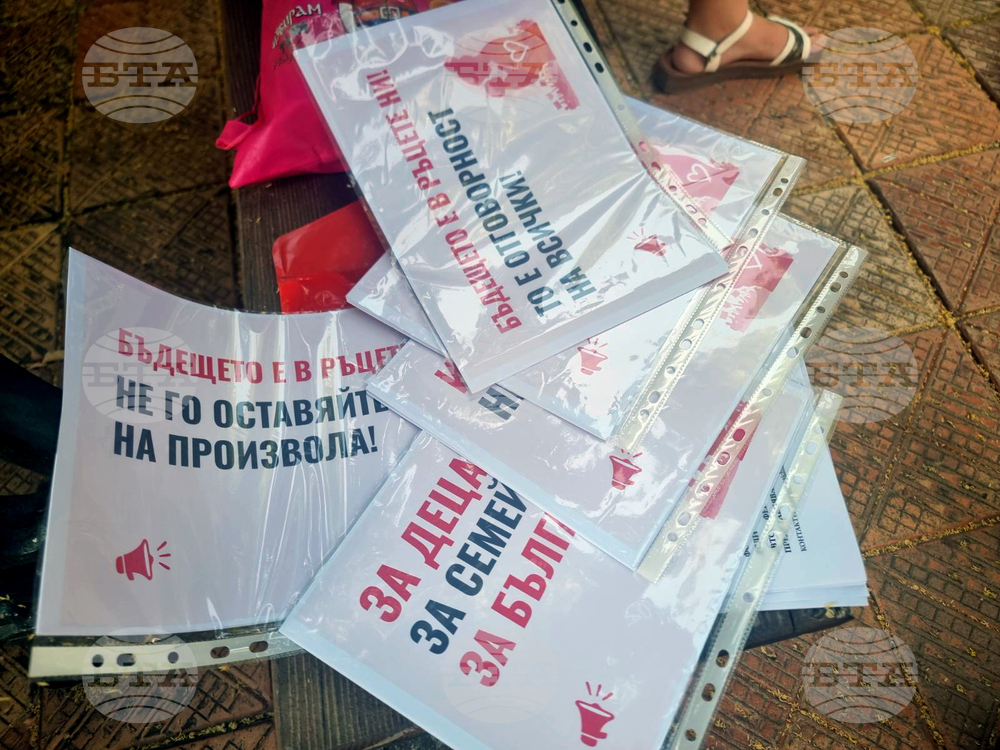Добрич - „Майчинството не е милостиня” - протест