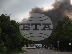 Завод за третиране на отпадъци - пожар