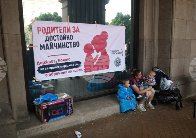 „Майчинството не е милостиня“ - протест
