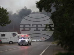 Завод за третиране на отпадъци - пожар