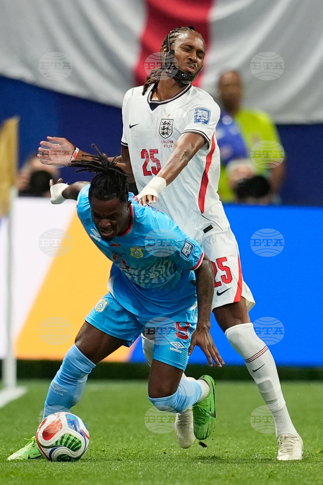 Congo England WCup Soccer