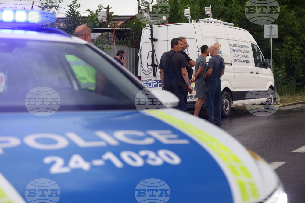 Завод за третиране на отпадъци - пожар