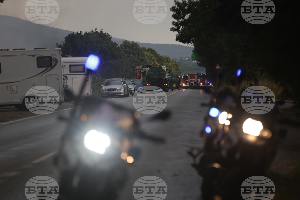 Завод за третиране на отпадъци - пожар