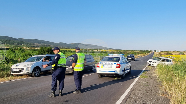 Възстановено е движението в участъка от км 34 до км 36 на магистрала "Хемус" в посока София и в посока Варна