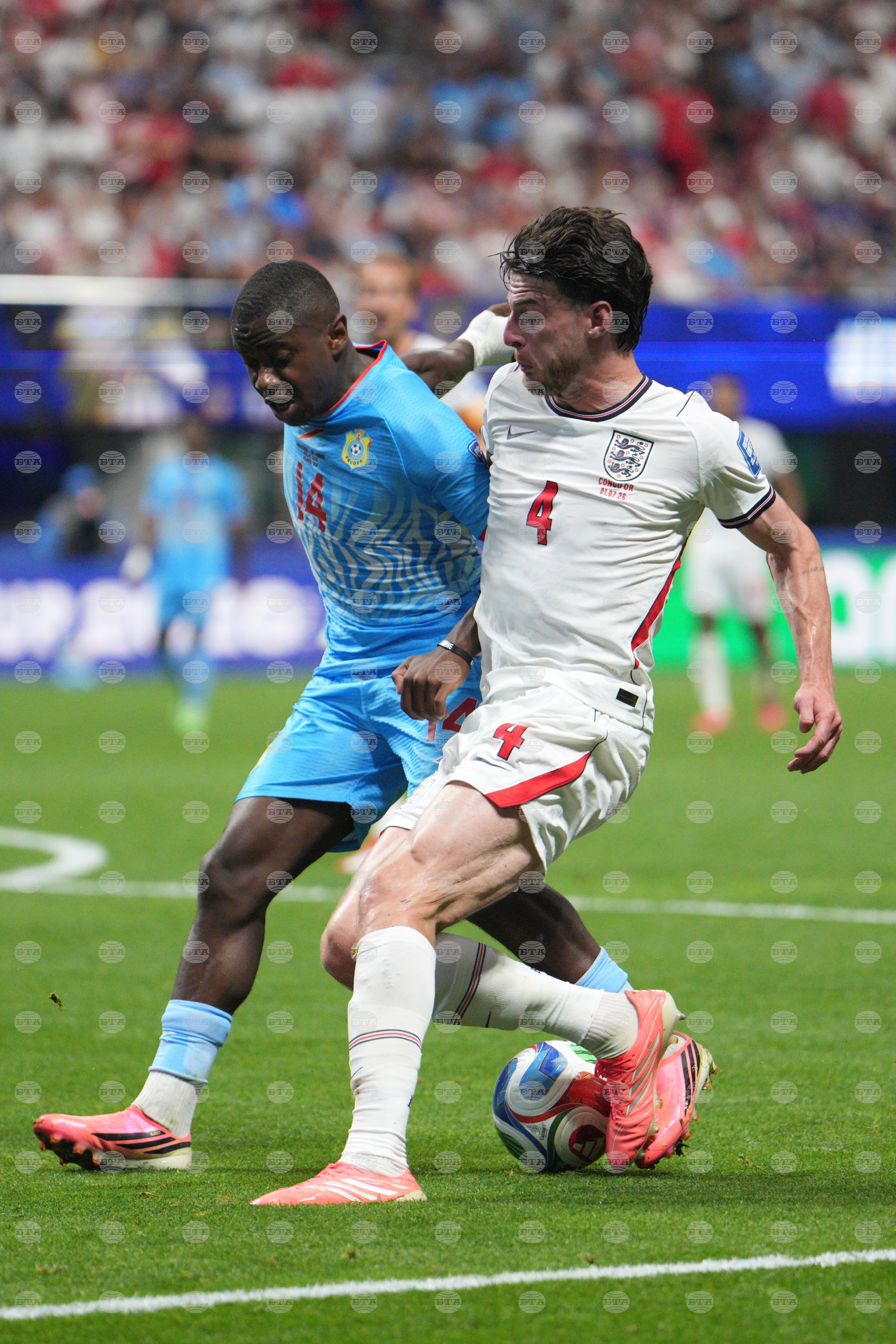 Congo England WCup Soccer