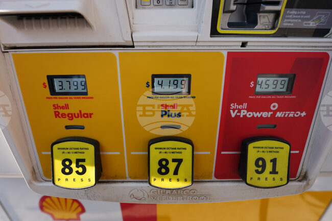 Gasoline Prices Colorado