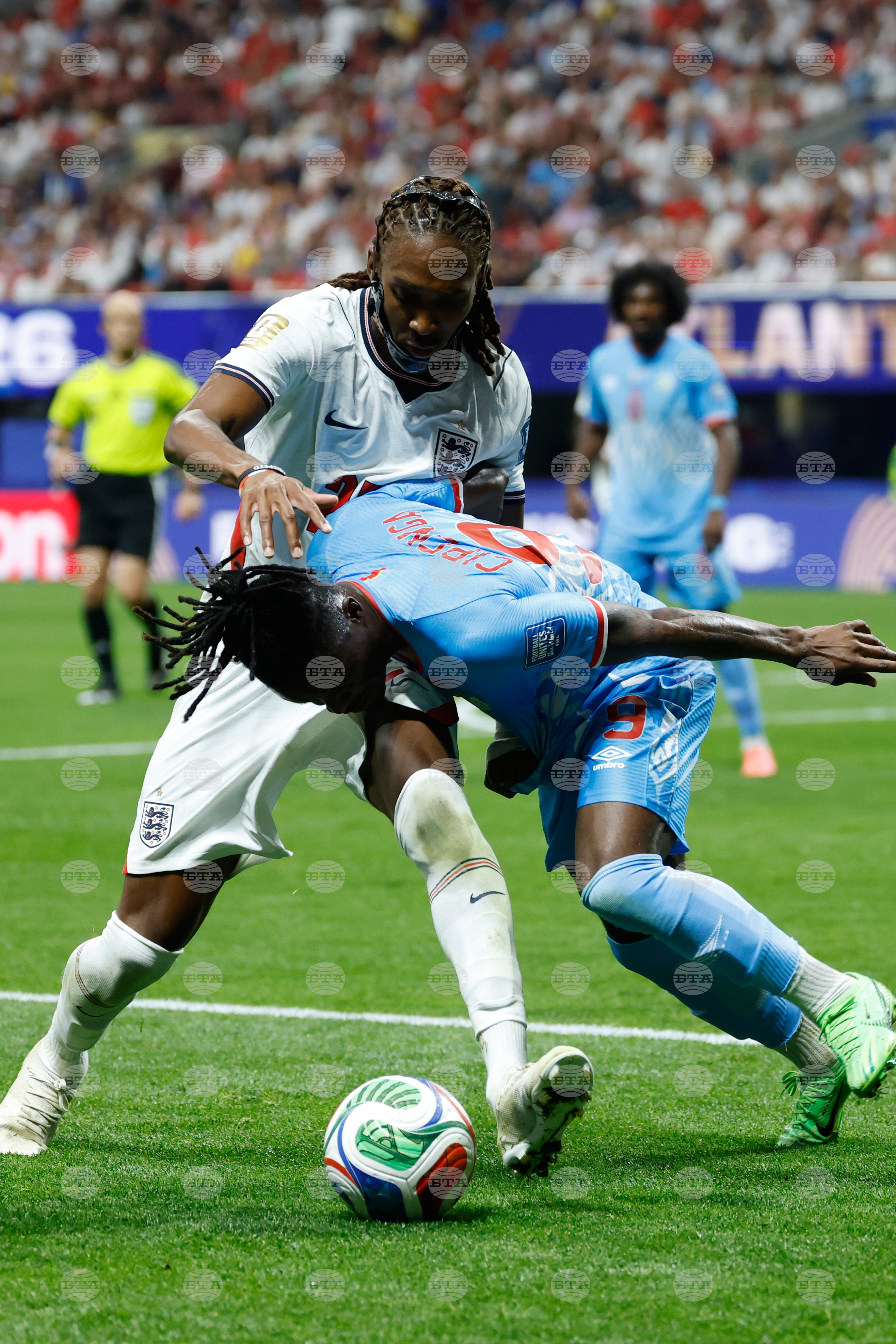 Congo England WCup Soccer