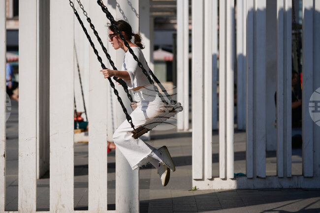 APTOPIX Russia Daily Life