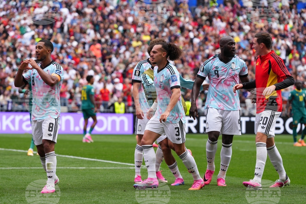 Senegal Belgium WCup Soccer