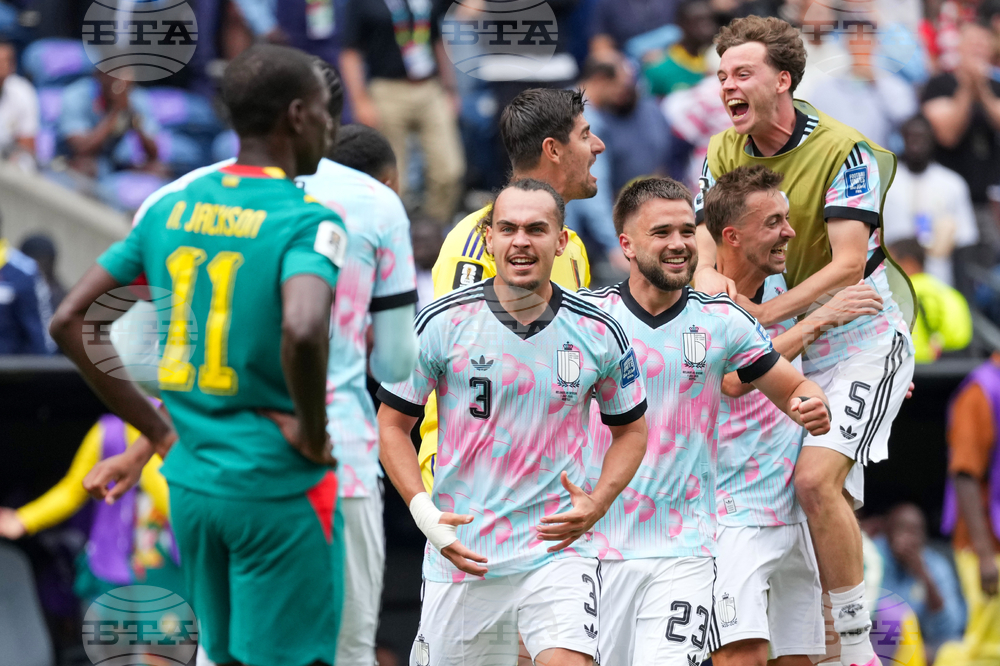 Senegal Belgium WCup Soccer
