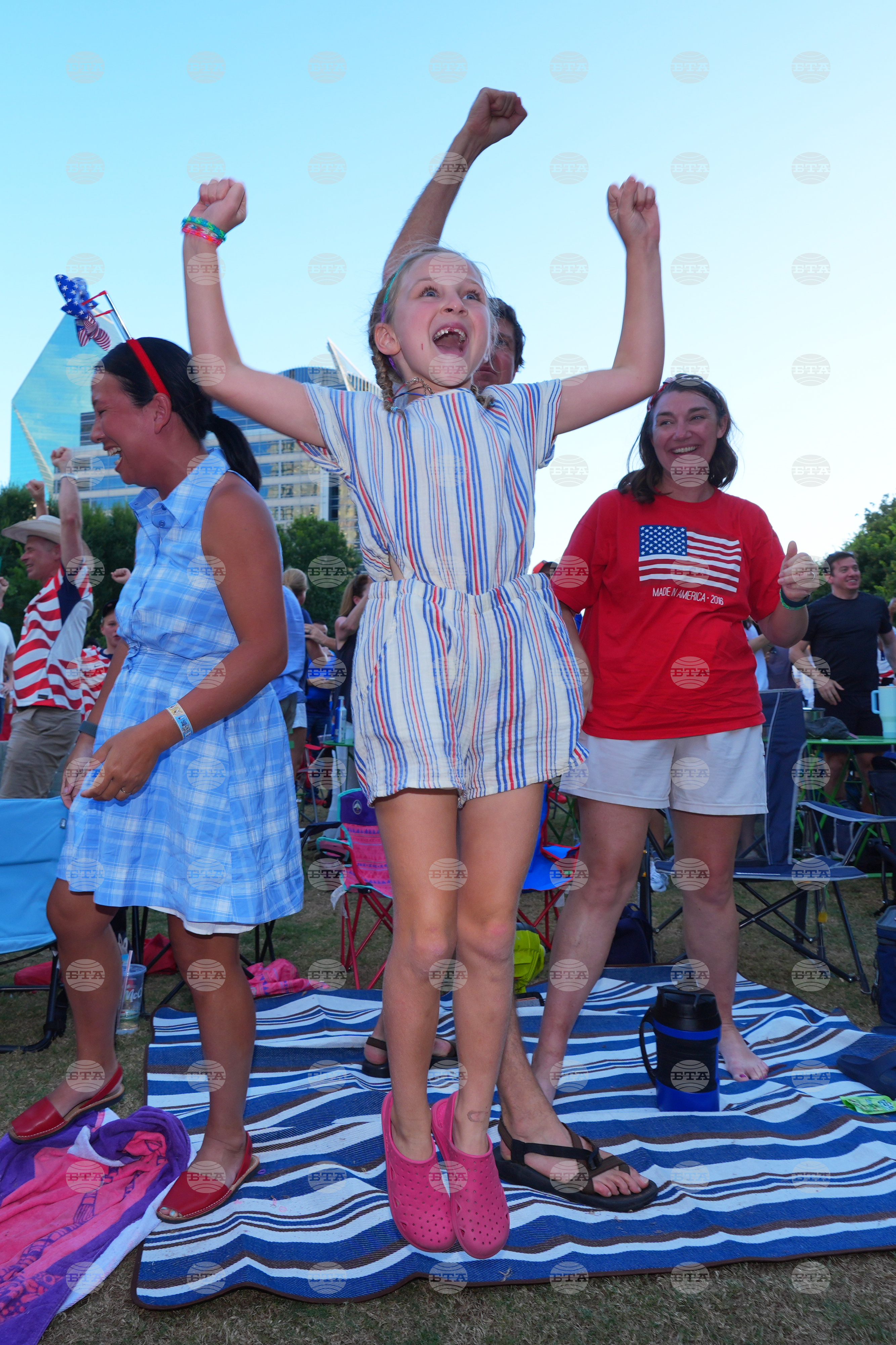 APTOPIX Dallas WCup Soccer Reaction