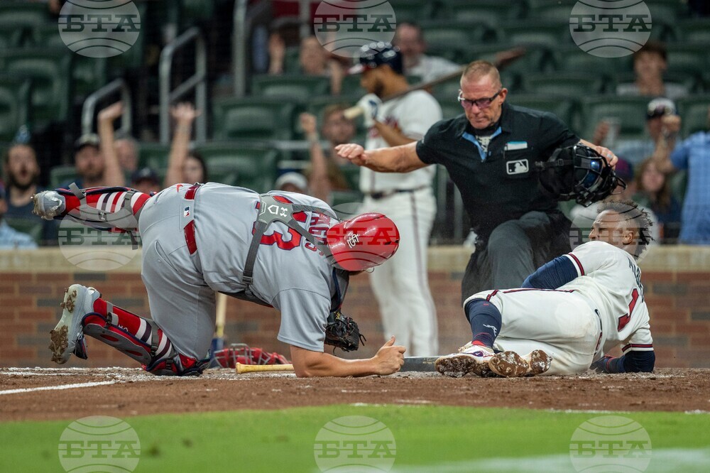 Cardinals Braves Baseball