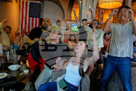 Los Angeles WCup Soccer Reaction