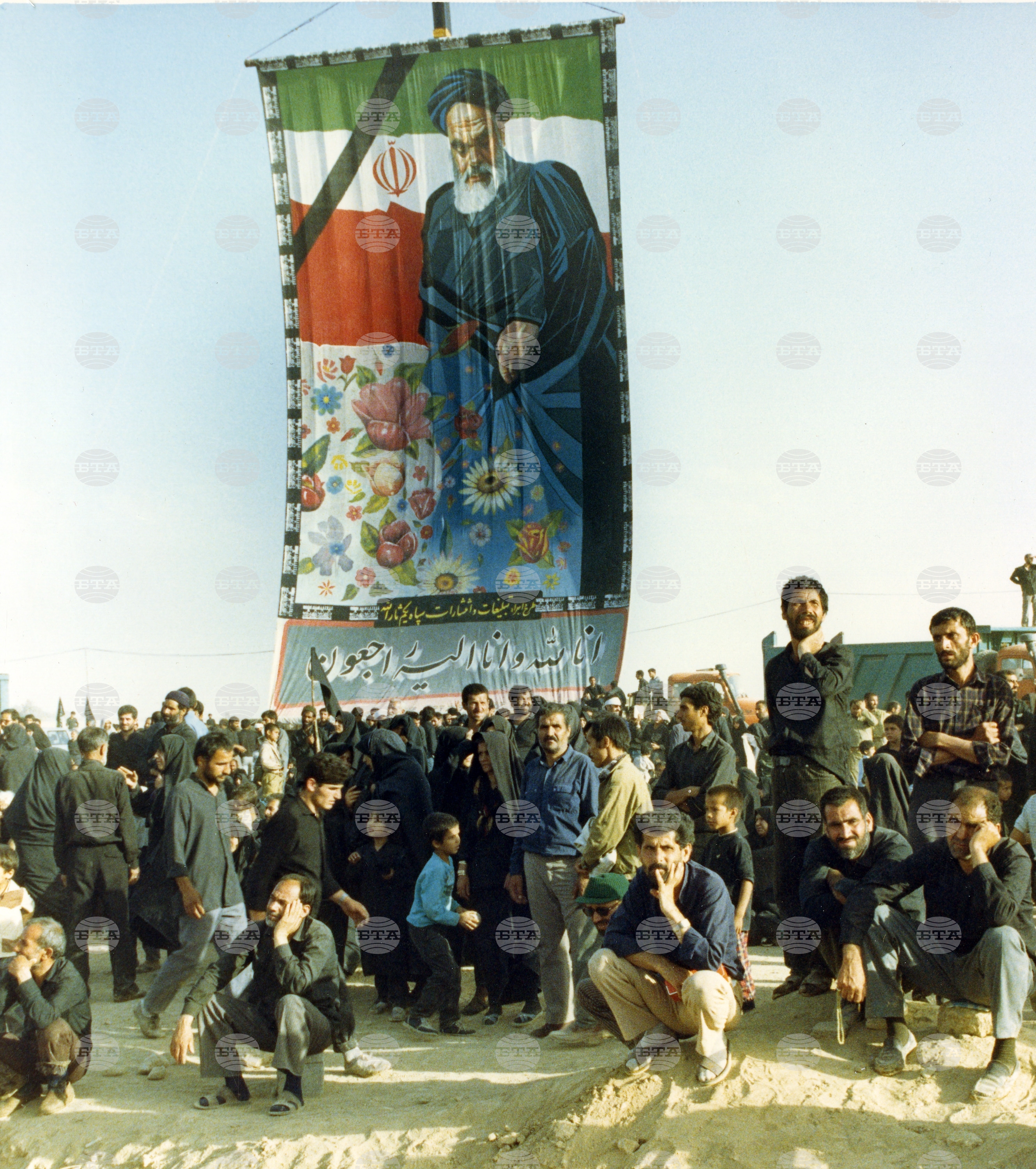 Iran Khomeini Funeral AP Was There