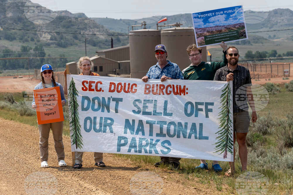Teddy Roosevelt Presidential Library Public Lands Protest