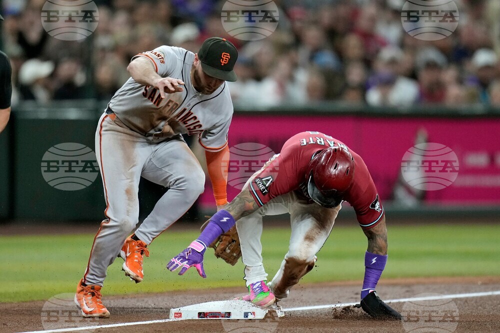 Giants Diamondbacks Baseball