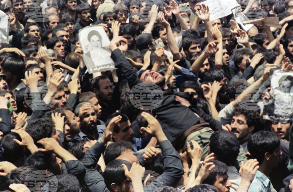 Iran Khomeini Funeral AP Was There