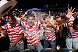 Miami WCup Soccer Reaction