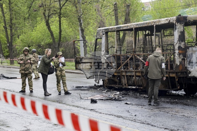 Русия обвини Украйна в убийство на осем цивилни при удар с дрон срещу пътнически автобус