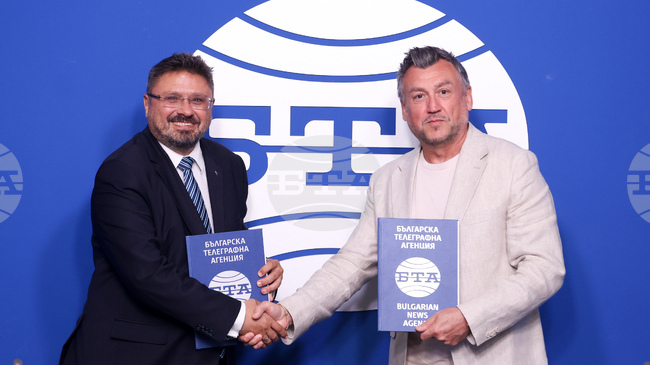 BTA Signs Partnership Agreement with Pop Singer Lubo Kirov 