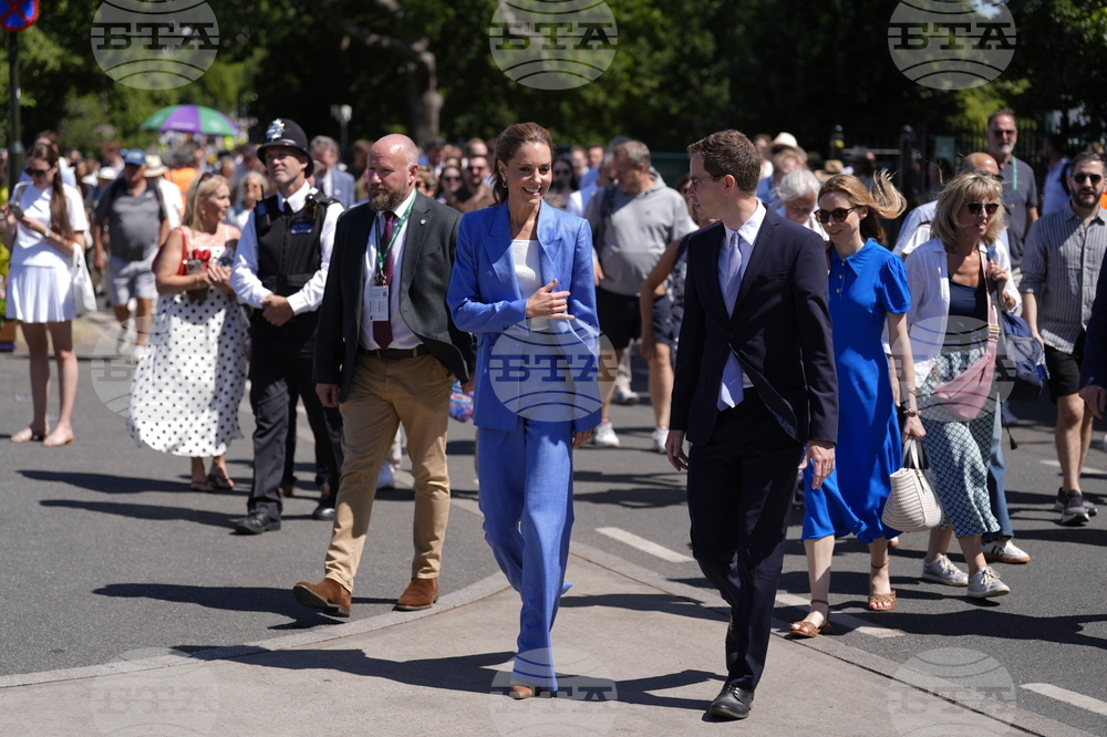 Britain Wimbledon Tennis Royals