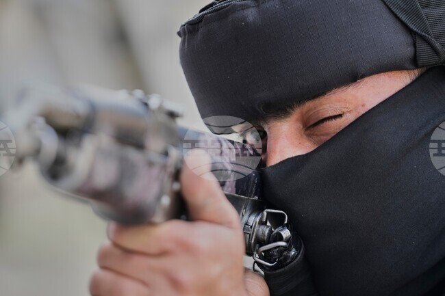 APTOPIX India Kashmir Drill