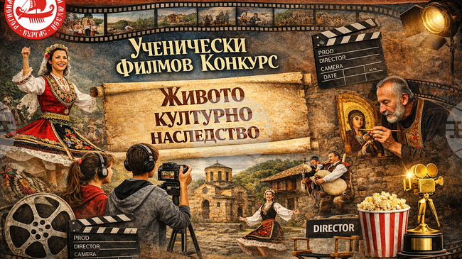 Ученическият филмов конкурс "Живото културно наследство" става ежегоден и ще носи името на Любен Дилов-син