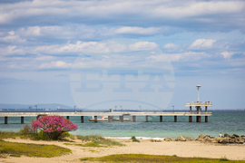 Бургас - моста - пролетен изглед