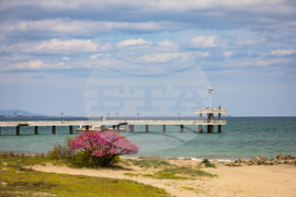 Бургас - моста - пролетен изглед