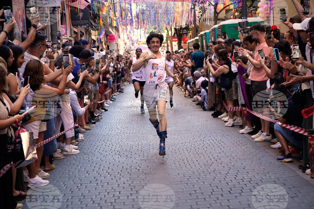 Spain Pride High Heels Race
