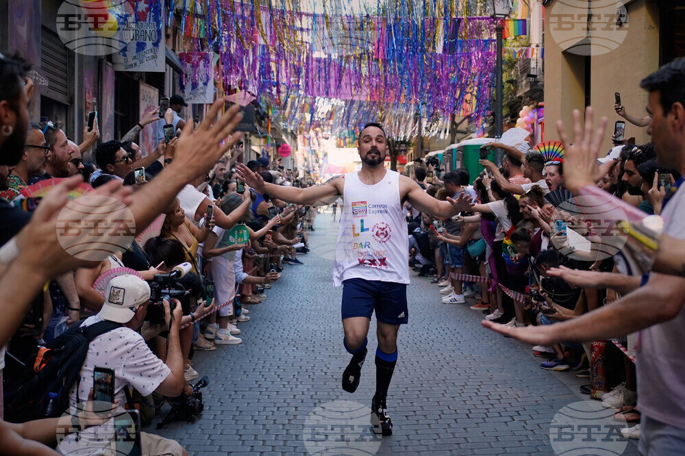 Spain Pride High Heels Race
