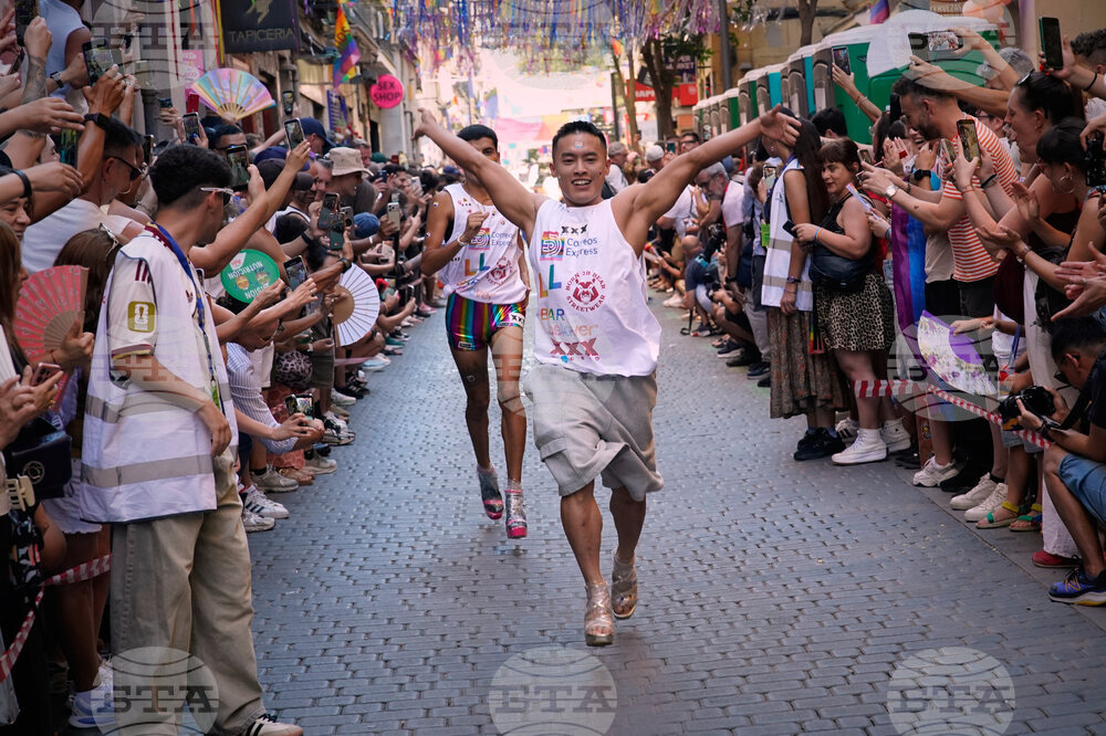 Spain Pride High Heels Race