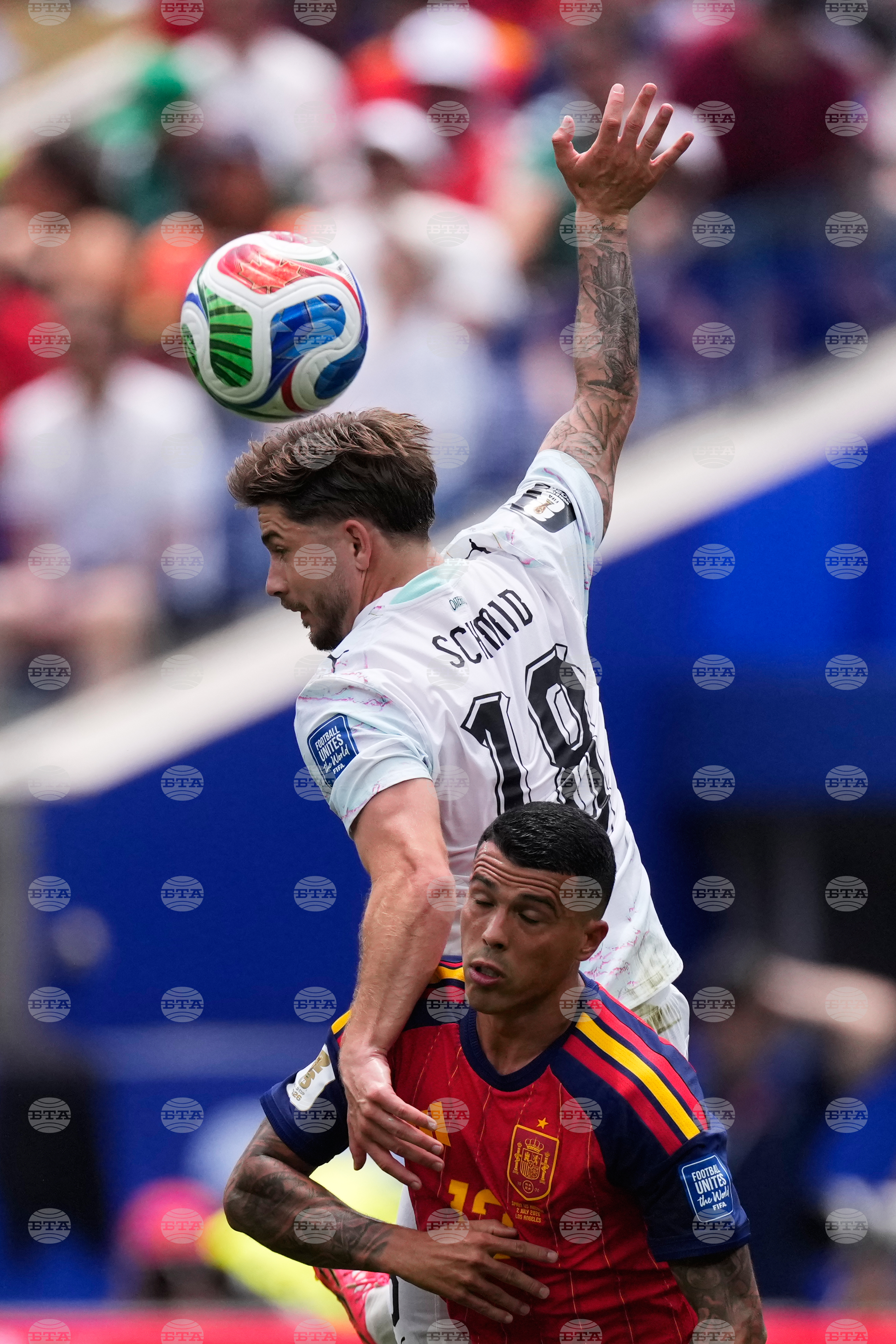 Austria Spain WCup Soccer