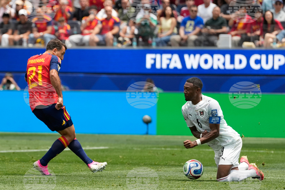 Austria Spain WCup Soccer