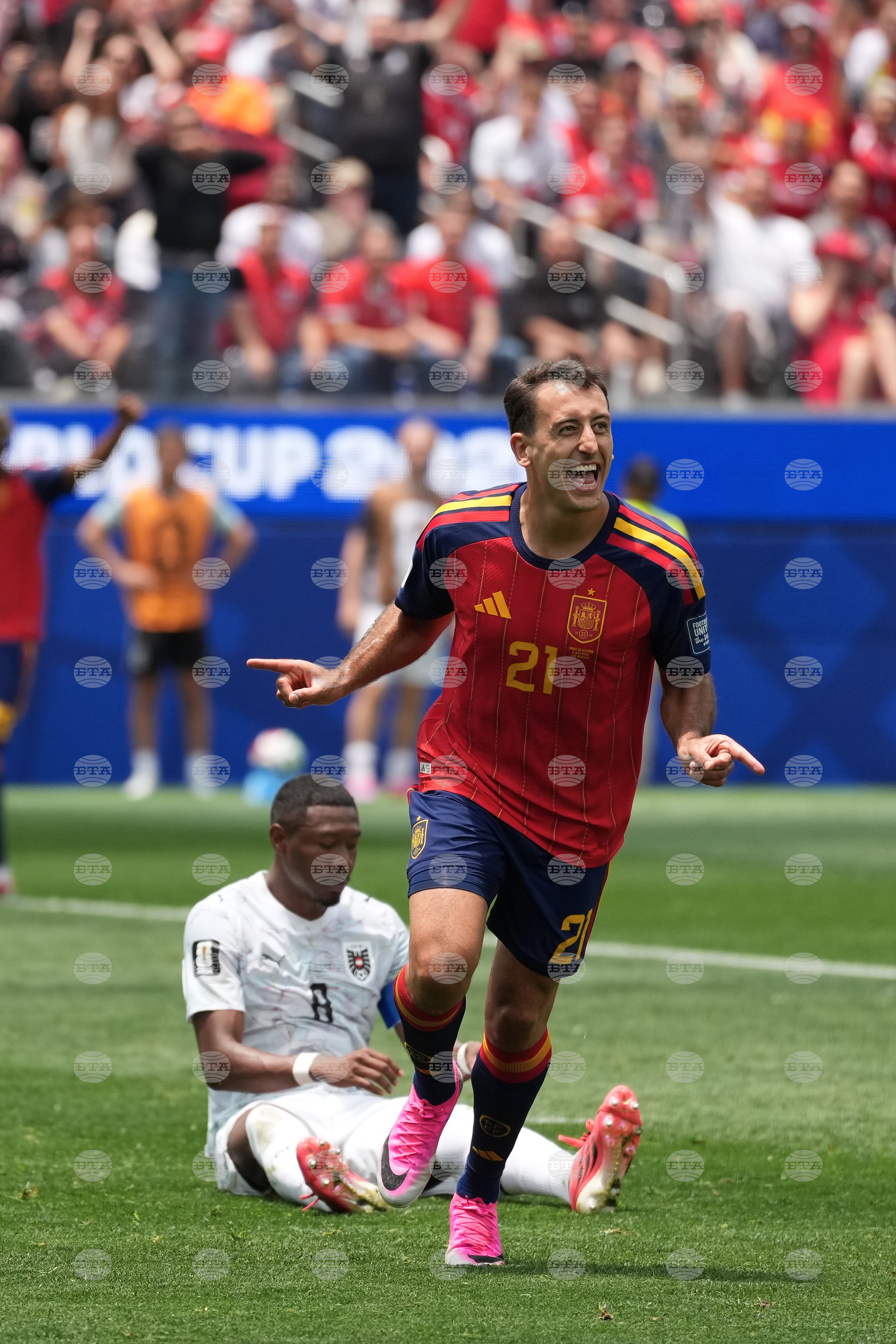 Austria Spain WCup Soccer