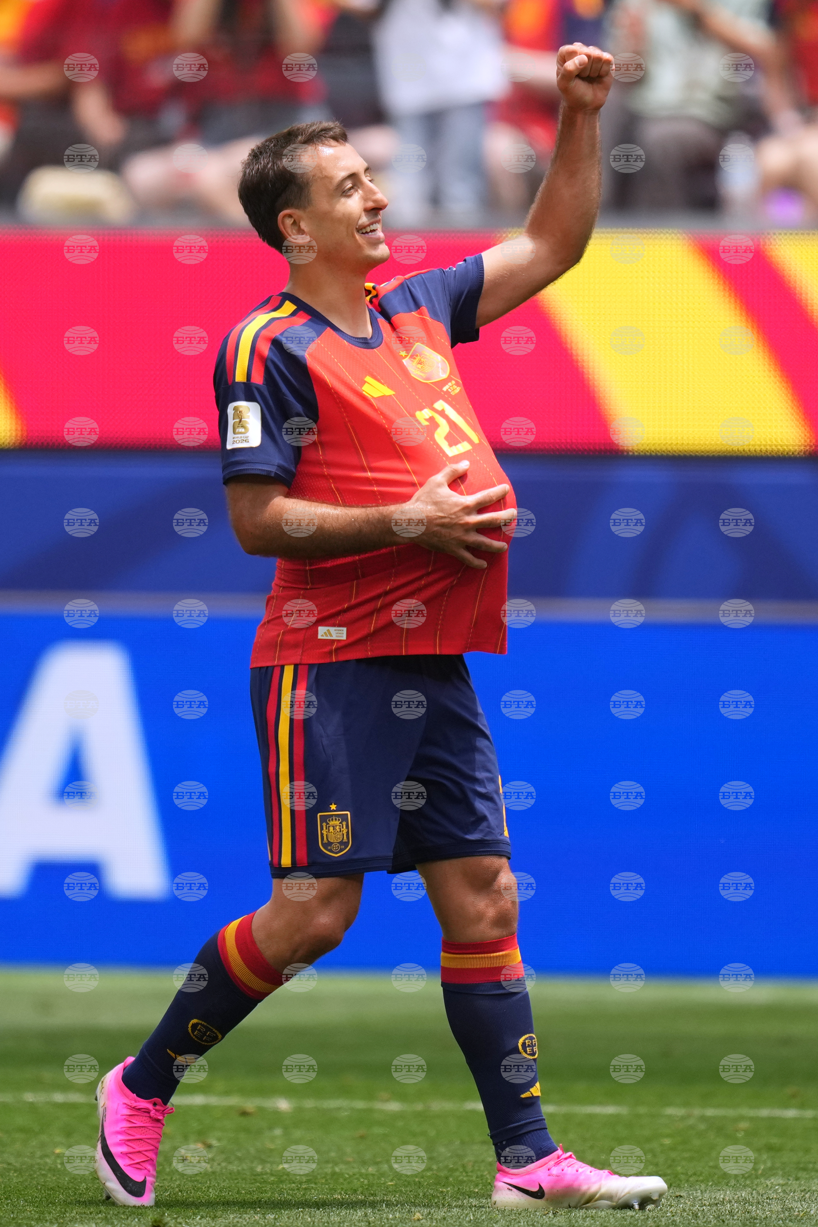 APTOPIX Austria Spain WCup Soccer