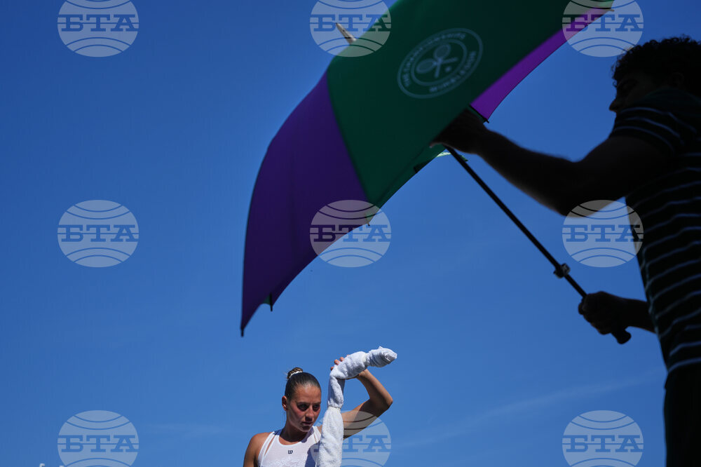 APTOPIX Britain Wimbledon Tennis