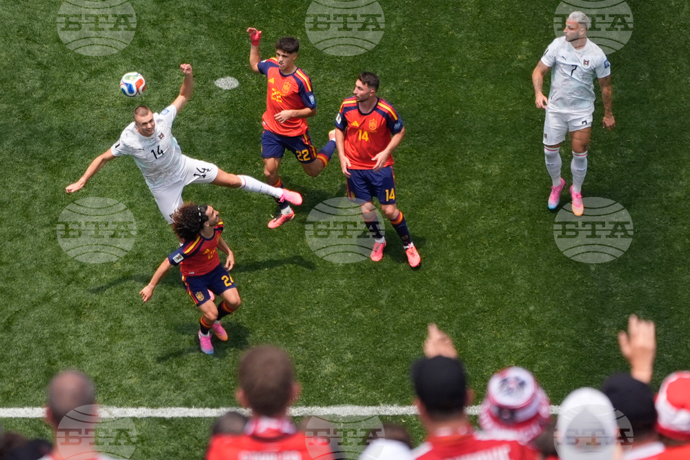 Austria Spain WCup Soccer