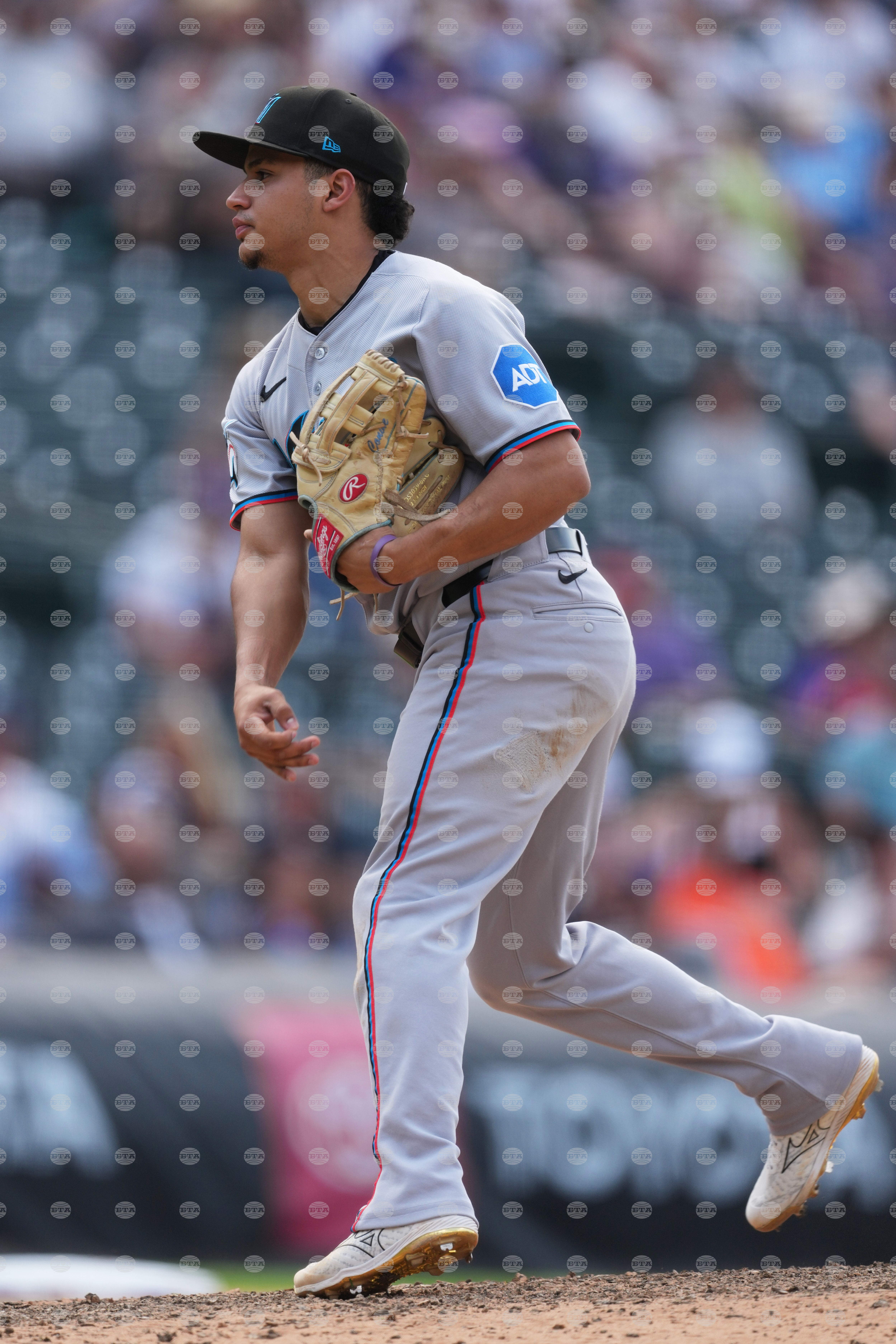 Marlins Rockies Baseball