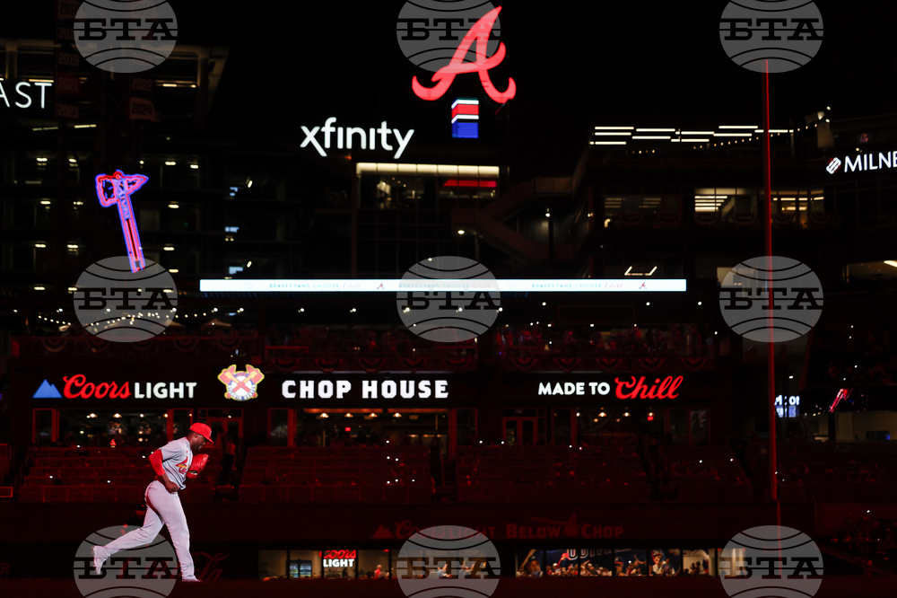 Cardinals Braves Baseball