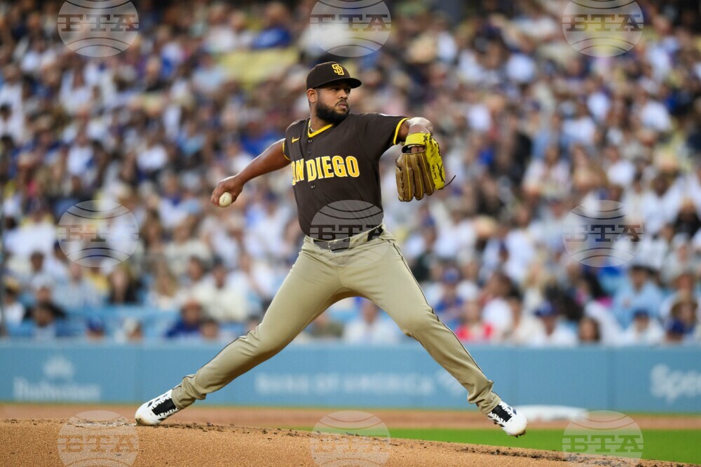 Padres Dodgers Baseball