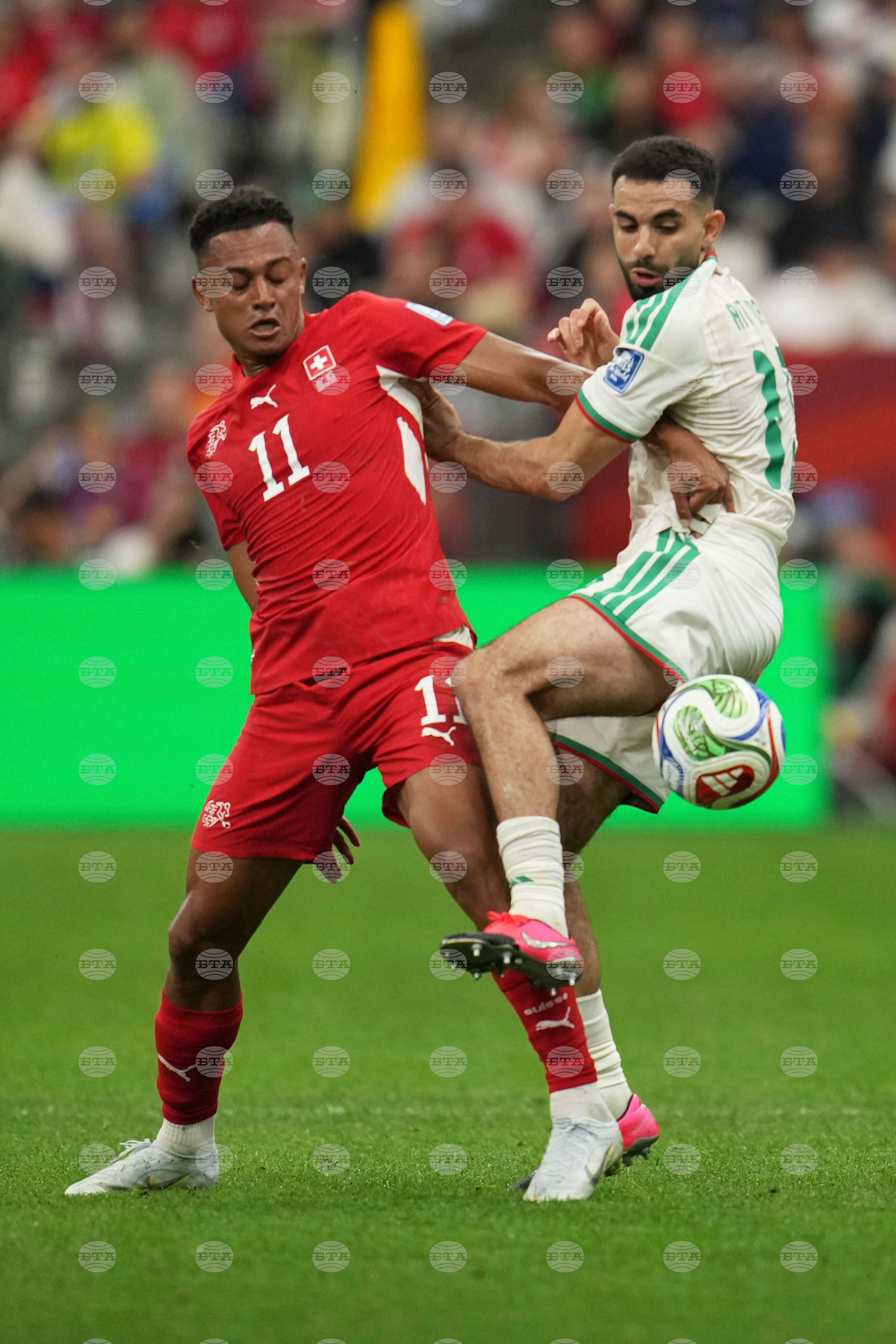 Algeria Switzerland WCup Soccer