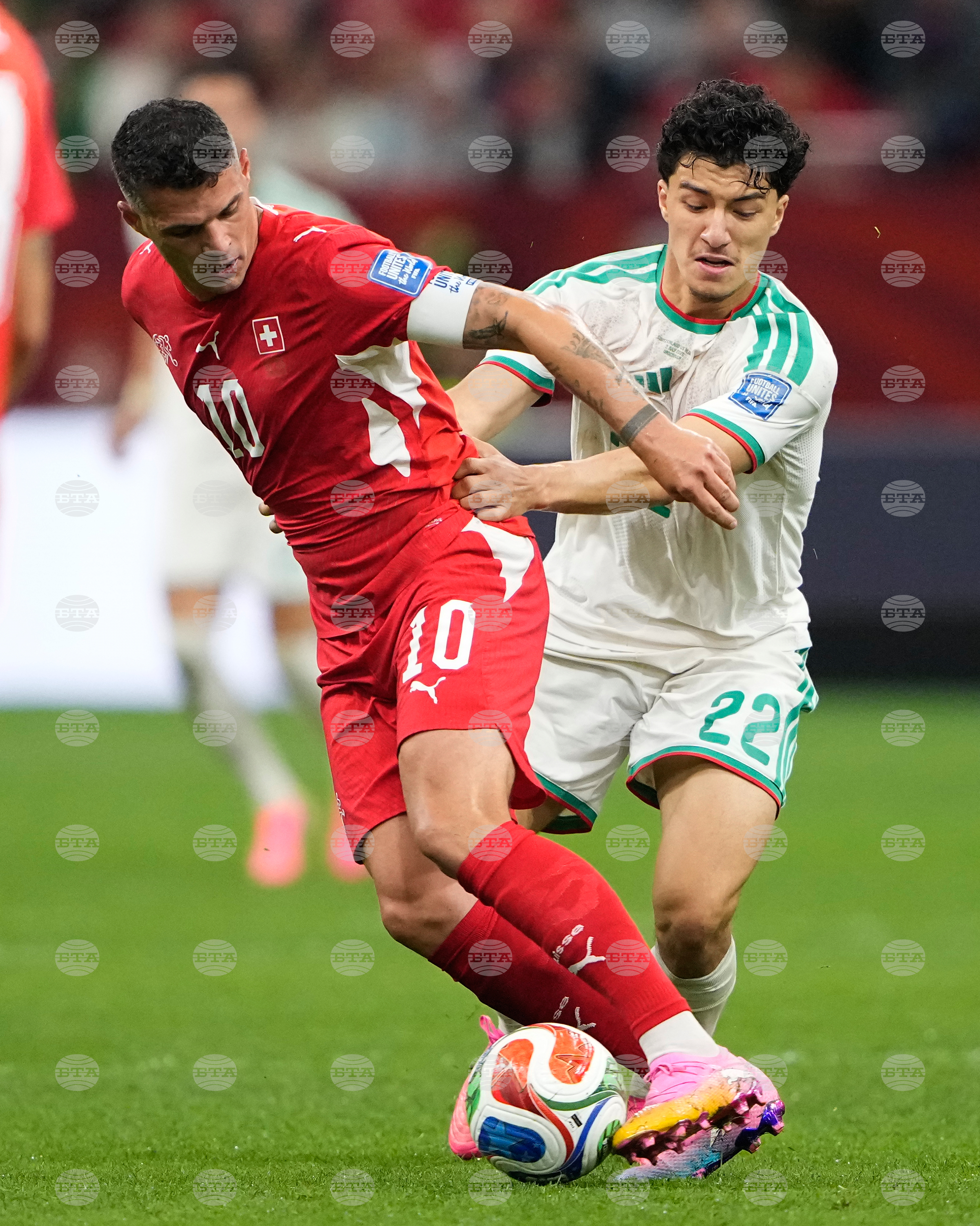 Algeria Switzerland WCup Soccer