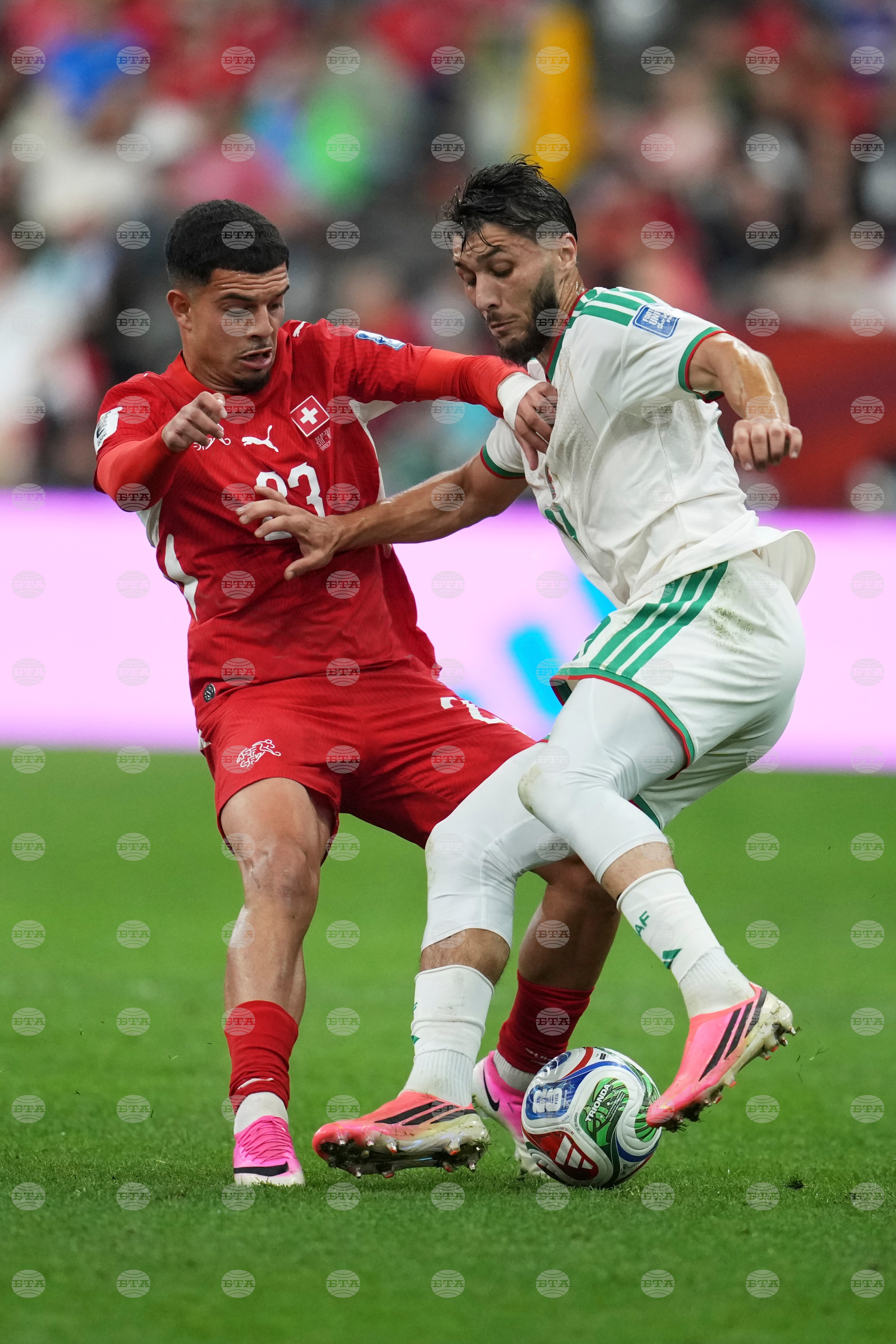 Algeria Switzerland WCup Soccer